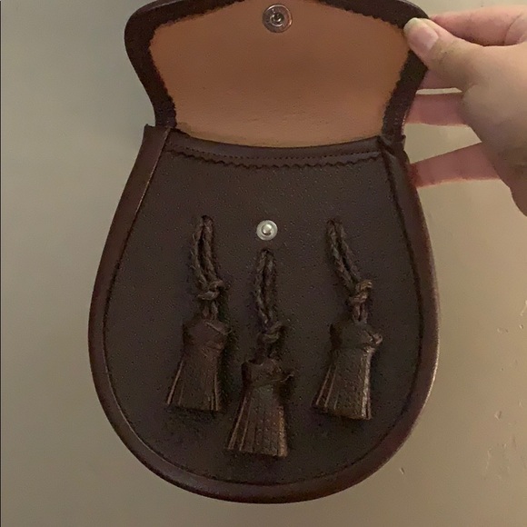 Pure Leather mini purse brown - Picture 5 of 8